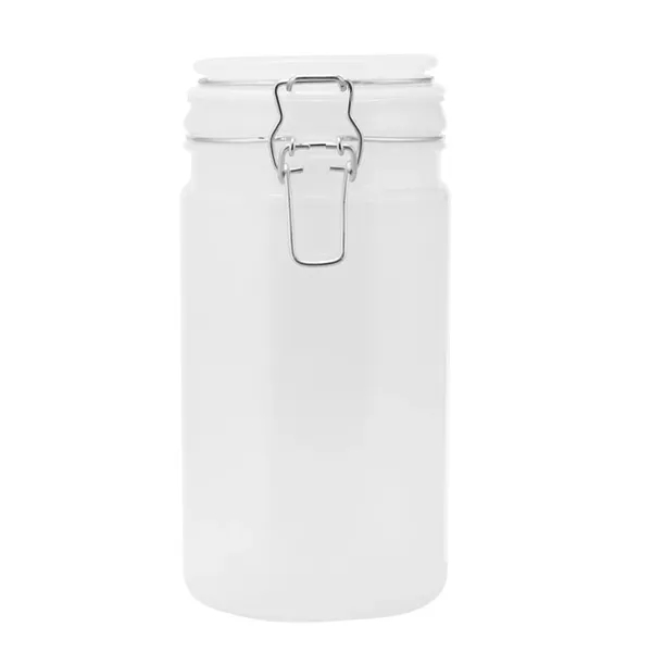 34 oz. Boswell Frosted Glass Storage Jars - Image 4