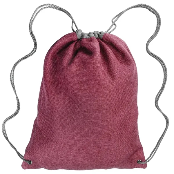 Cromwell Linen Drawstring Backpacks - Image 9