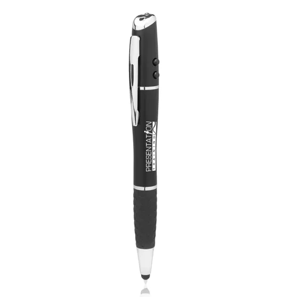 Aero Stylus Pen with LED Light and Laser Pointer - Image 1