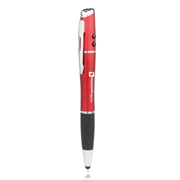 Aero Stylus Pen with LED Light and Laser Pointer - Image 3