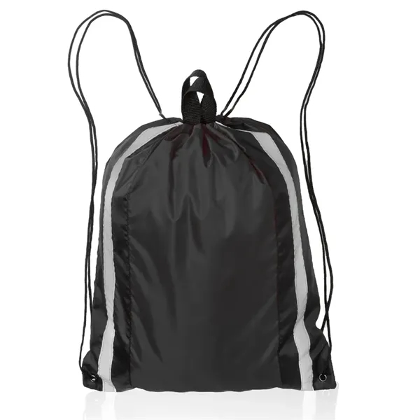 Large Reflector Drawstring Backpacks - Image 5