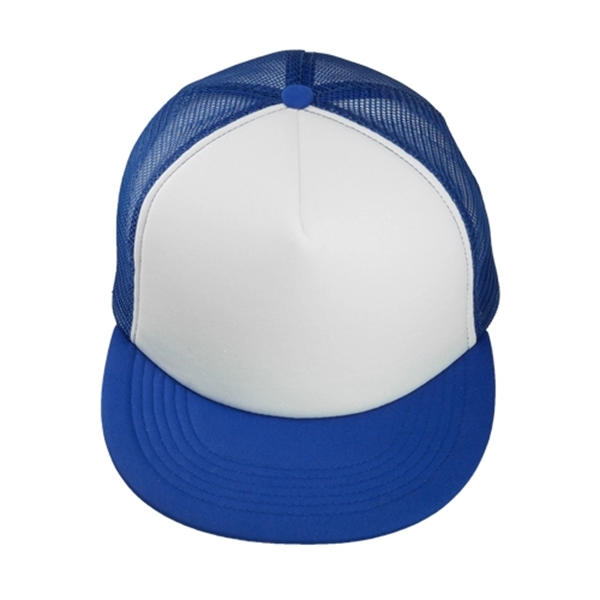Classic Style Unstructured Trucker Hat - Image 2