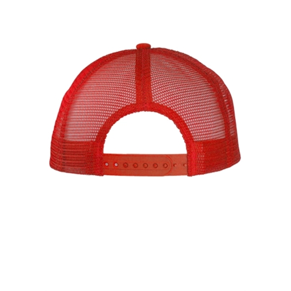 Classic Style Unstructured Trucker Hat - Image 4