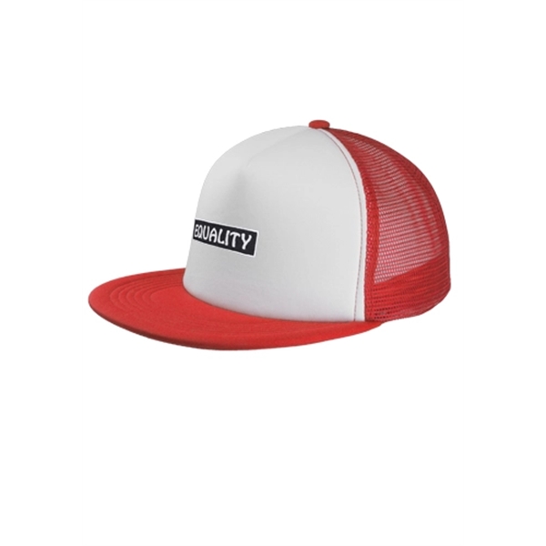 Classic Style Unstructured Trucker Hat - Image 8