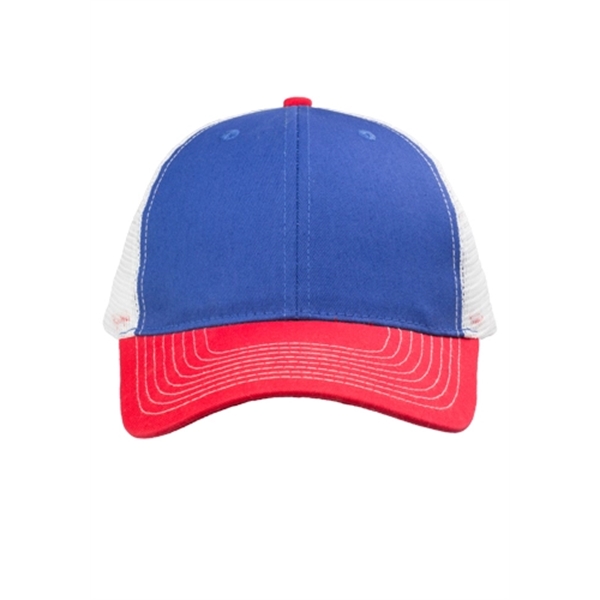Cameron Snap Back Tri-Color Baseball Cap - Image 6