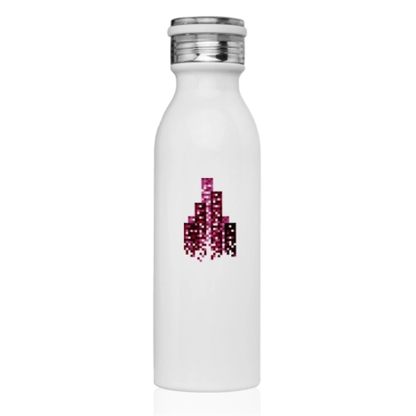 20 oz Stainless Steel Water Bottle - Image 7