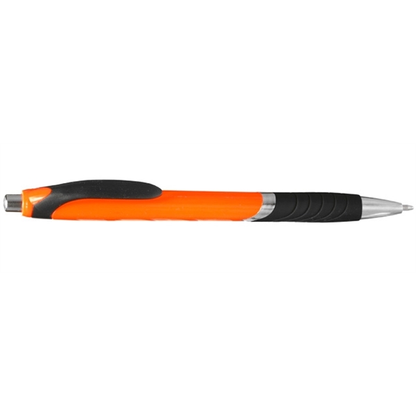 Bright Colors Rubber Grip Ballpoint Pen - Image 8