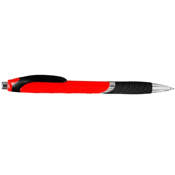 Bright Colors Rubber Grip Ballpoint Pen - Image 11