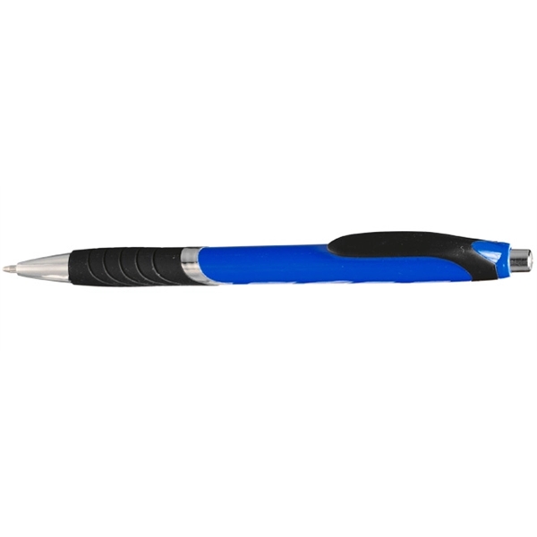 Bright Colors Rubber Grip Ballpoint Pen - Image 14