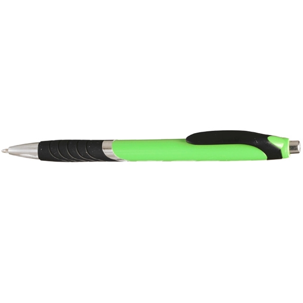 Bright Colors Rubber Grip Ballpoint Pen - Image 16