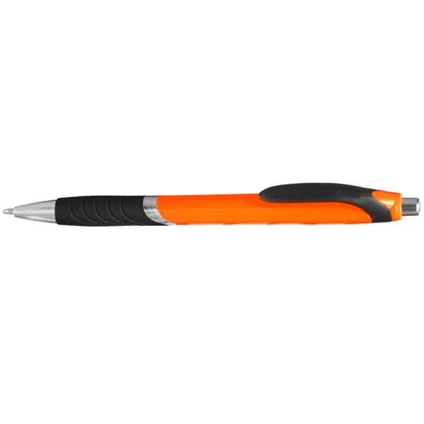 Bright Colors Rubber Grip Ballpoint Pen - Image 18