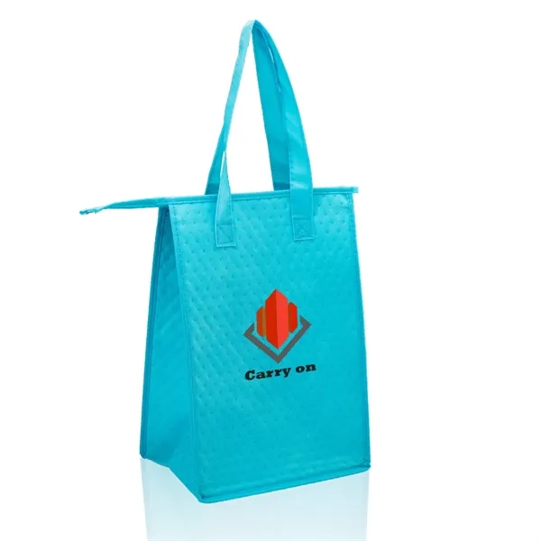 Zipper Insulated Lunch Tote Bags - Image 17
