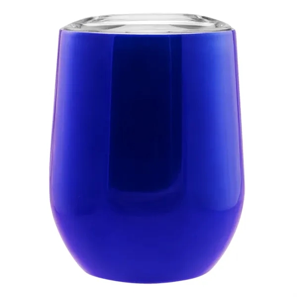 11 oz Stemless Wine Glass with Lid - Image 4