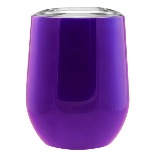 11 oz Stemless Wine Glass with Lid - Image 8