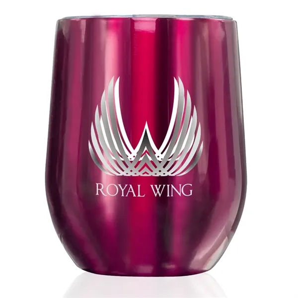 11 oz Stemless Wine Glass with Lid - Image 12