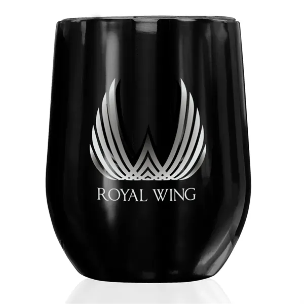 11 oz Stemless Wine Glass with Lid - Image 13