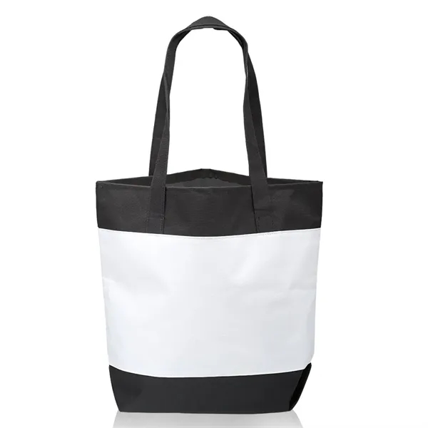 Seaside Tote Bags with Front Zipper - Image 5