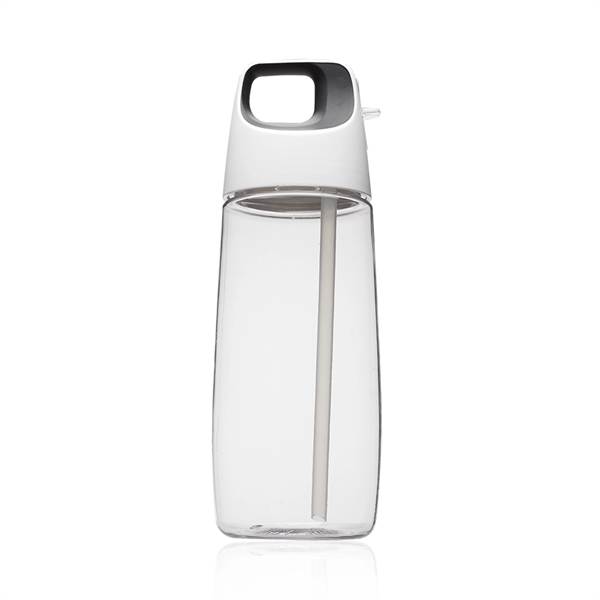 27 oz. Accent Cube Water Bottles with Straw - Image 5
