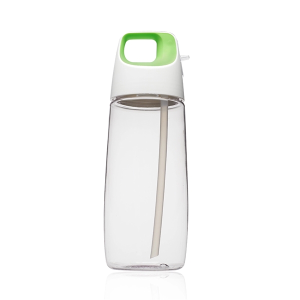 27 oz. Accent Cube Water Bottles with Straw - Image 6