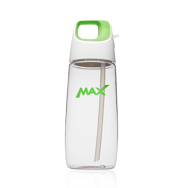 27 oz. Accent Cube Water Bottles with Straw - Image 14
