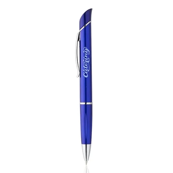 Allende Twist Plastic Pen with Highlighter - Image 2