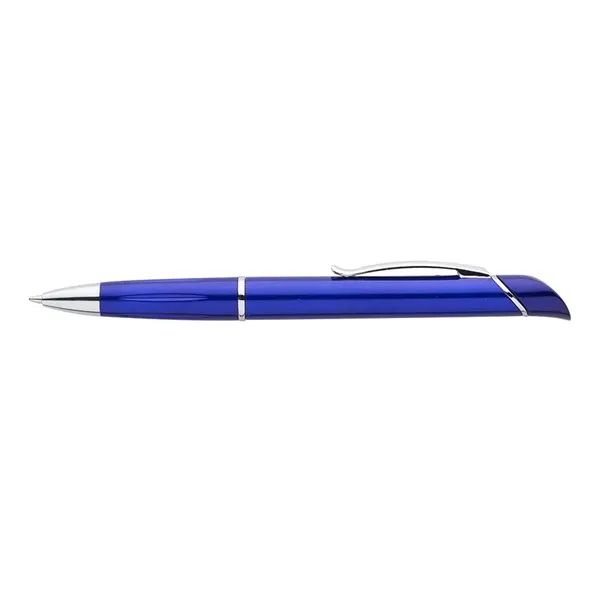 Allende Twist Plastic Pen with Highlighter - Image 4
