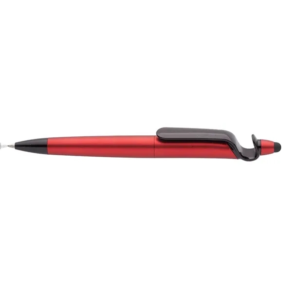 3-in-1 Plastic Pen with Stylus and Cell Stand - Image 6