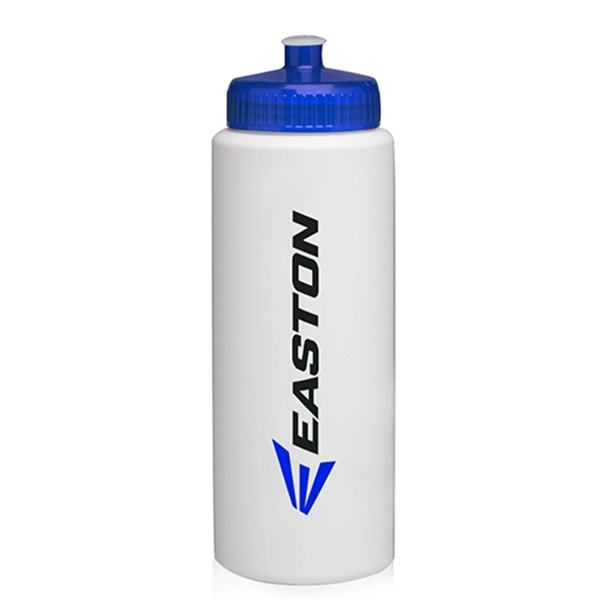 32 oz. HDPE Plastic Sports Water Bottles - Image 4