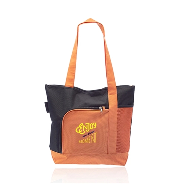 Rosella Tote Bags with Mesh Pocket - Image 2