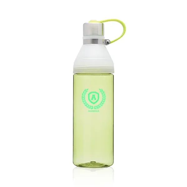 27 oz. Aura Soft Handle Plastic Water Bottles - Image 2