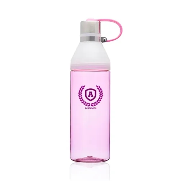 27 oz. Aura Soft Handle Plastic Water Bottles - Image 4