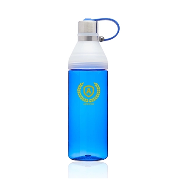 27 oz. Aura Soft Handle Plastic Water Bottles - Image 5