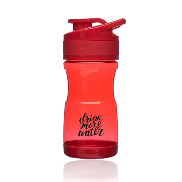 20 oz. Pawn Plastic Water Bottles with Flip Lid - Image 2