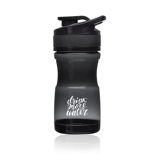 20 oz. Pawn Plastic Water Bottles with Flip Lid - Image 3