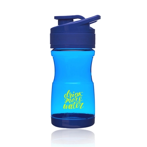 20 oz. Pawn Plastic Water Bottles with Flip Lid - Image 5