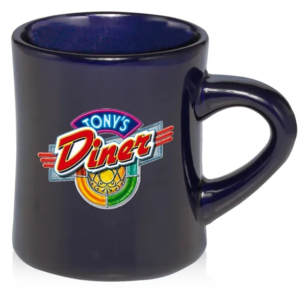 12 oz. Thick Grip Glossy Ceramic Diner Mugs - Image 3