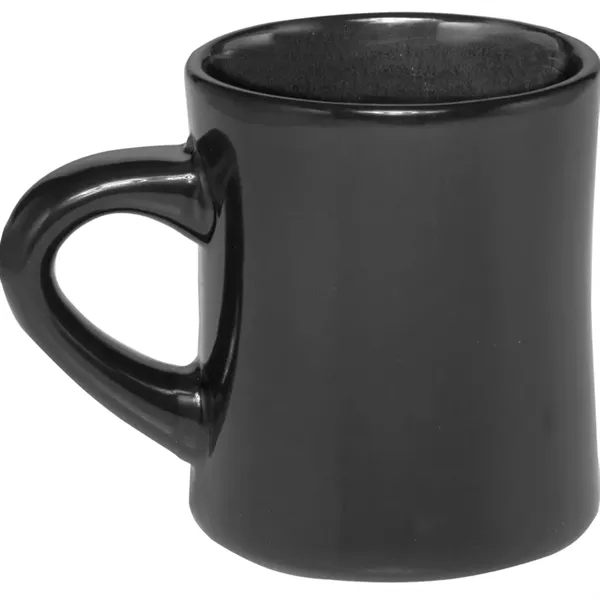 12 oz. Thick Grip Glossy Ceramic Diner Mugs - Image 4