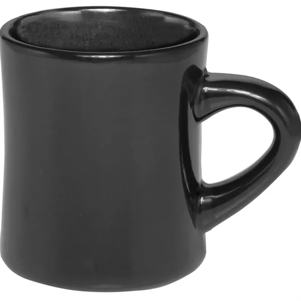 12 oz. Thick Grip Glossy Ceramic Diner Mugs - Image 7