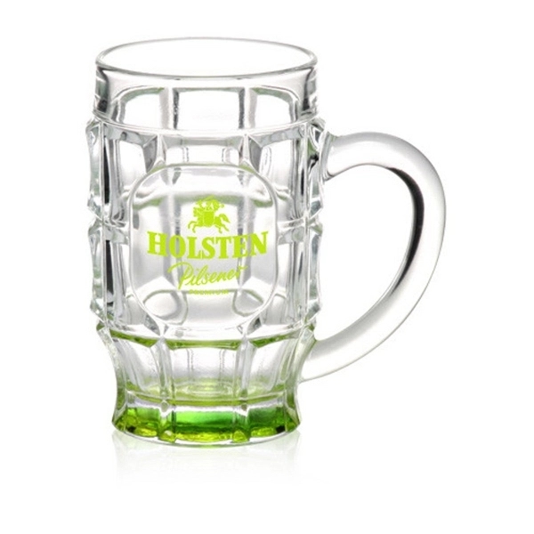 17.75 oz. Dimpled Glass Beer Mugs - Image 7