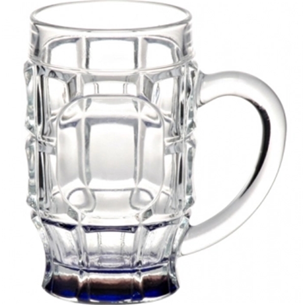 17.75 oz. Dimpled Glass Beer Mugs - Image 13