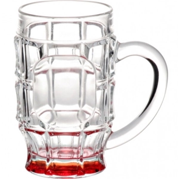 17.75 oz. Dimpled Glass Beer Mugs - Image 18