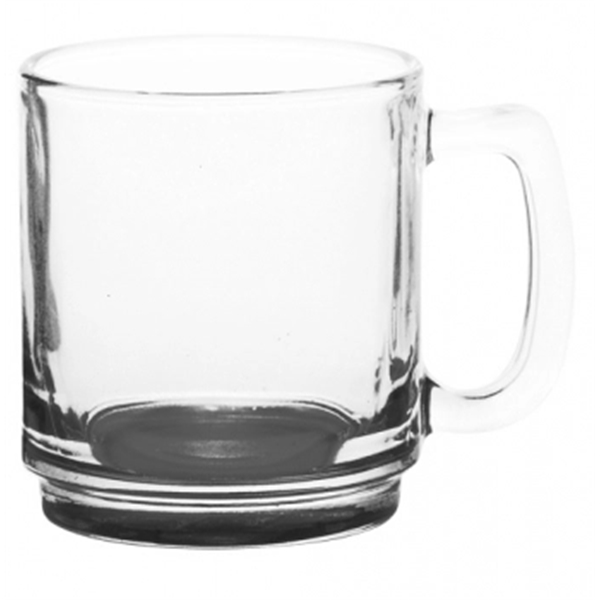 9 oz. Glass Coffee Mugs - Image 9