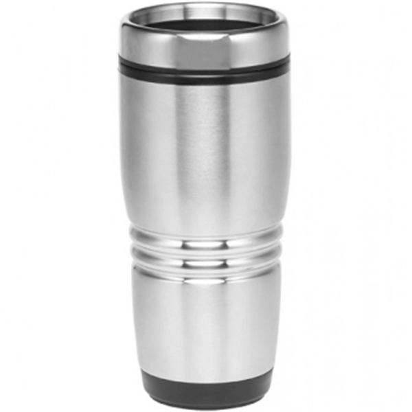 16 oz. Stainless Steel Personalized Coffee Tumbler - Image 2