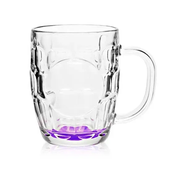 20 oz. ARC Britannia Glass Beer Mugs - Image 4