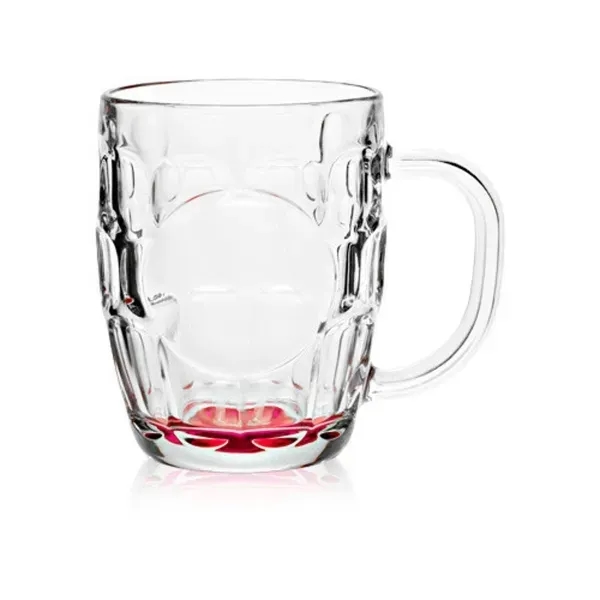 20 oz. ARC Britannia Glass Beer Mugs - Image 5