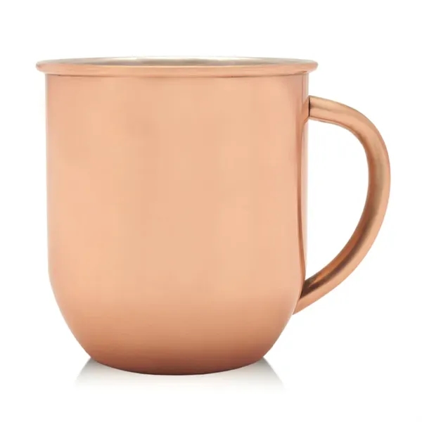 16 oz. Stainless Steel Copper Coated Mug - Image 2