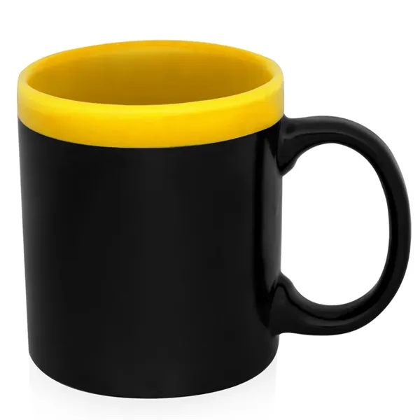 11 oz Glam Two Tone Matte Coffee Mugs - Image 14