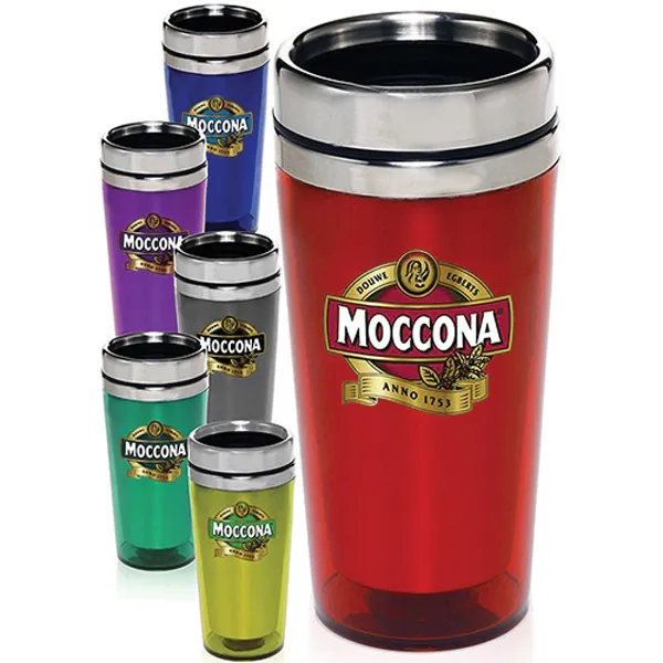 16 oz. Double Insulated Travel Tumblers - Image 1