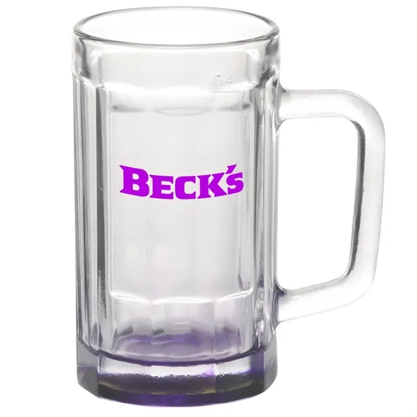 15 oz. Sports Fan Glass Beer Mugs - Image 2