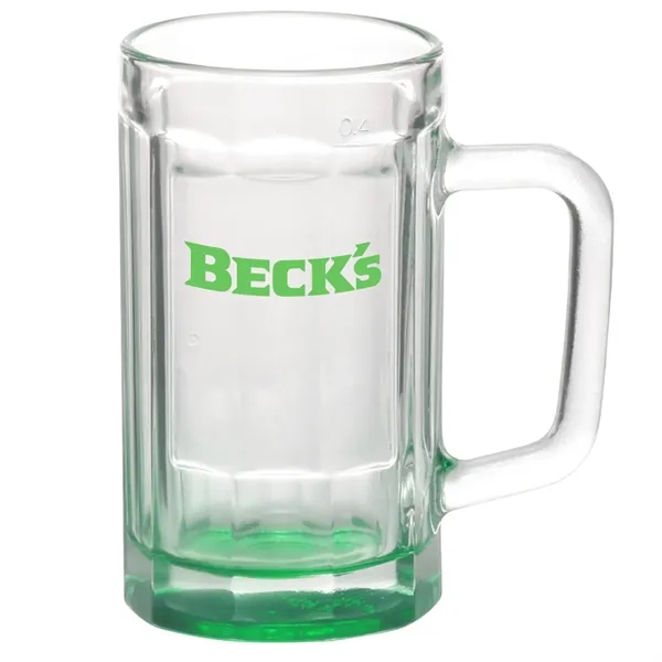 15 oz. Sports Fan Glass Beer Mugs - Image 4